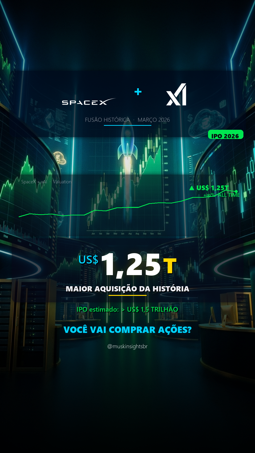 Fusão SpaceX xAI